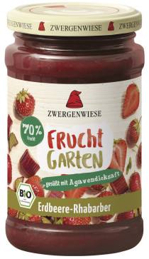 FruchtGarten Erdbeere Rhabarber 225g