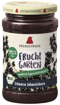Fruchtgarten schw. Johannisbeere 6x225g