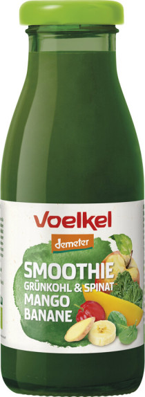Grüner Smoothie Mango Grünkohl Spinat 0,25Ltr