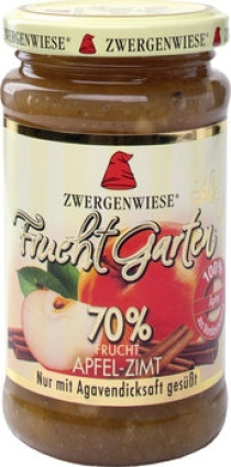 Fruchtgarten Apfel-Zimt 70% Fruchtanteil 225g MHD 30.09.22