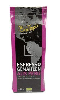 BioTropic Espresso, gemahlen 250g