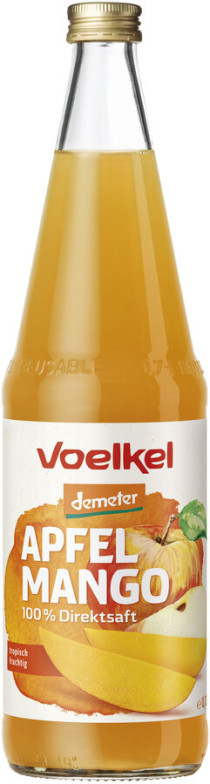 Apfel Mango Saft 0,7Ltr (inkl. 0,15 Euro Pfand)