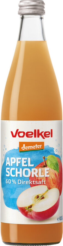 Apfel Schorle, naturtrüb 0,5Ltr (inkl. 0,15 Euro Pfand)