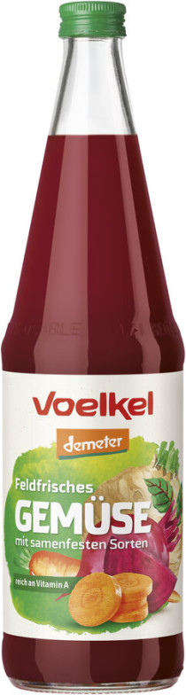 Gemüsesaft, feldfrisch 0,7Ltr (inkl. 0,15 Euro Pfand)