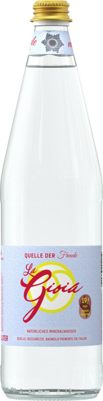 La Gioia Mineralwasser 6x1Ltr. (inkl. 2,40 Euro Pfand)