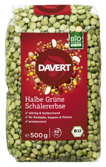 halbe grüne Erbsen 8 x 500g