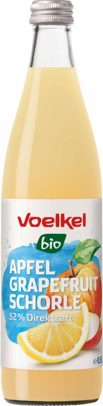 Voelkel Apfel-Grapefruitschorle 10x0,5l (inkl. 3,00 Euro Pfand)