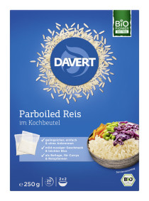 Parboiled Reis, im Kochbeutel 250g