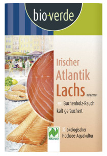 Irischer Atlantik Lachs, geräuchert 100g