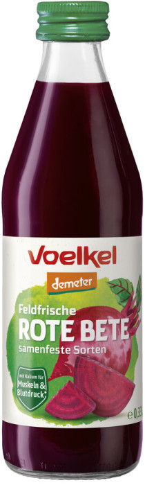 Voelkel Rote Bete Saft  feldfrisch 0,33 l (inkl. 0,15 Euro Pfand)