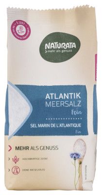 Atlantik Meersalz, fein 12x500g