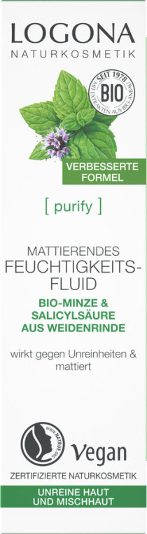Purify Mattierendes Feuchtigkeitsfluid 30ml (Minze & Salicylsäure)