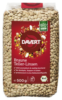 Braune Linsen 500g