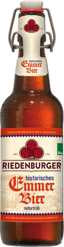 Riedenburger Emmerbier, Bügelflasche 20x0,5Ltr (inkl. 4,50 Euro Pfand)