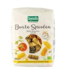 Spiralen, semola (hell), bunt 500g