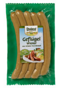 Geflügelwiener 5 Stück 200g