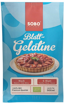Blattgelatine, 6 Blatt 20x10g
