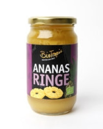 Ananasscheiben in Ananassaft 370ml ATG 200g