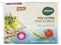 Delikatess Vollkorn Knäckebrot, Demeter 250g