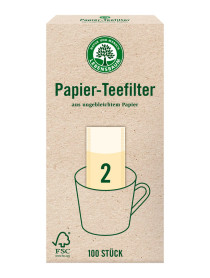 Papier Teefilter, Gr. 2 100 St.
