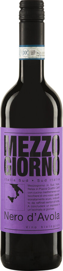Mezzogiorno Nero d'Avola IGT 0,75Ltr