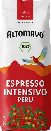 Espresso intensivo, gemahlen 250g