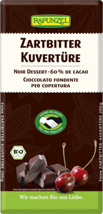 Kuvertüre Zartbitter 200g