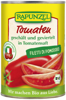Tomaten geschält und geviertelt in der Dose 400 g