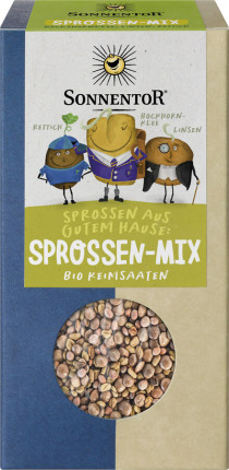 Sprossen-Mix Keimsaat 120g (Bockshornklee, Linsen, Rettich)