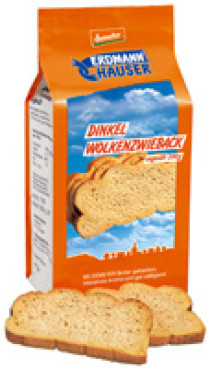 Dinkel Wolken Zwieback ungesüßt  6x200g