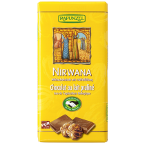 Nirwana Milchschokolade mit Praliné-Füllung 100g