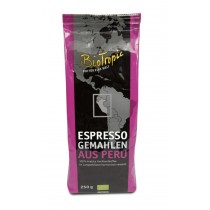 Espresso gemahlen 250g 100% Arabica