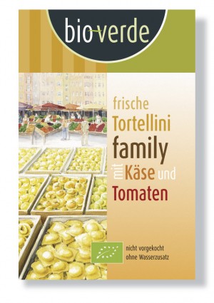 Tortellini mit Käse Tomaten Füllung, gelb 8x400g
