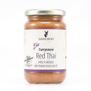 Currysauce Red Thai 320ml frisch-würzig mit feiner Kokosnote