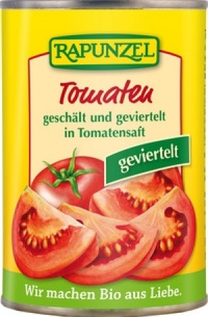 Tomaten geschält und geviertelt in der Dose 400 g