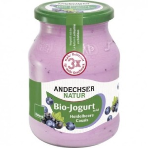 Joghurt Heidelbeere-Cassis 500g