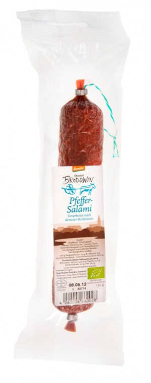 Salami mit Pfeffer 150g Stück