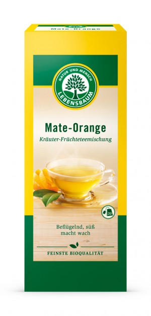 Mate-Orange Tee (enthält Koffein) 20x2g