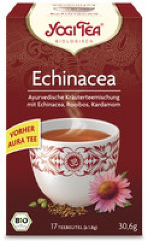 Echinacea Tee Ayurvedische Kräuter 17 x 1,8g