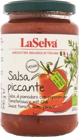 Salsa piccante - Tomatensauce leicht pikant 6x340g