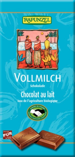 Vollmilch Schokolade 100g - Rapunzel - 